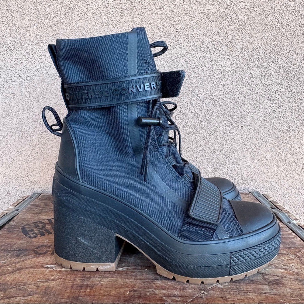 Converse CTAS GR82 Heeled Combat Boot - Picture 3 of 9